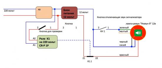 Резвун-9  - установка на дин рейку и проверка работы в качестве сигнализатора пропажи напряжения 220 вольт