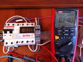 Астро-Дельта - проверка токов утечек УЗО и ДИФ автоматов