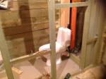Строительство дачи в СНТ. Часть 22 - С/У и ванная комната - подготовка перегородки и пола под отделку.