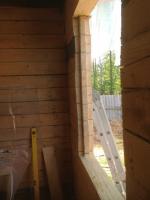 Строительство дачи в СНТ. Часть 26 - Новые окна на кухню, в ванную комнату и в топочную